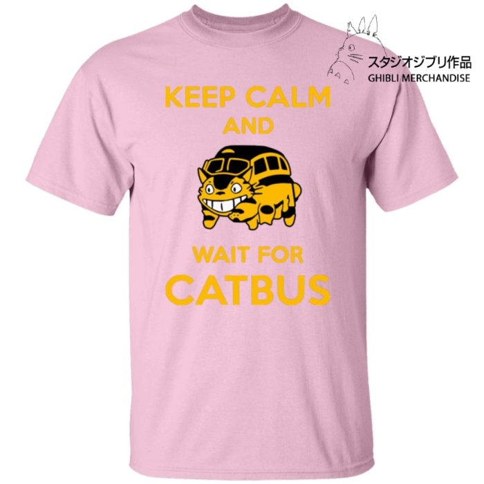 My Neighbor Totoro Keep Calm and Wait for Cat Bus T Shirt