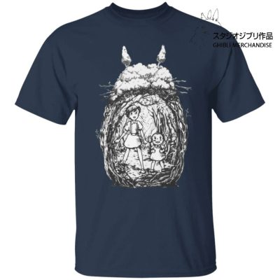 My Neighbor Totoro - Mei and Sastuki in the Forest T Shirt