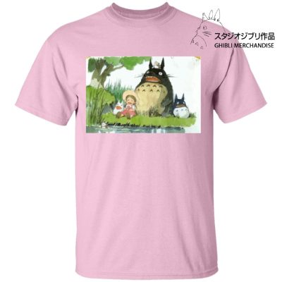 My Neighbor Totoro Picnic Fanart T Shirt Unisex