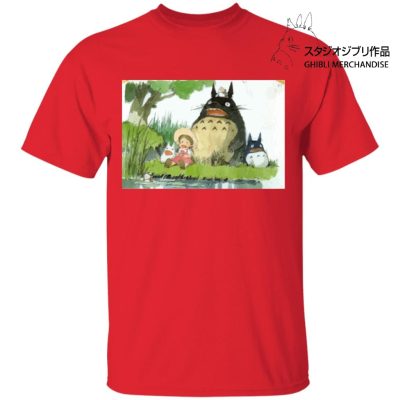 My Neighbor Totoro Picnic Fanart T Shirt Unisex