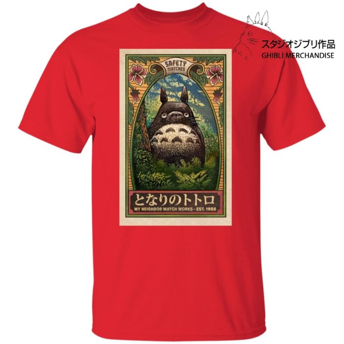 My Neighbor Totoro Safety Matches 1988 T Shirt