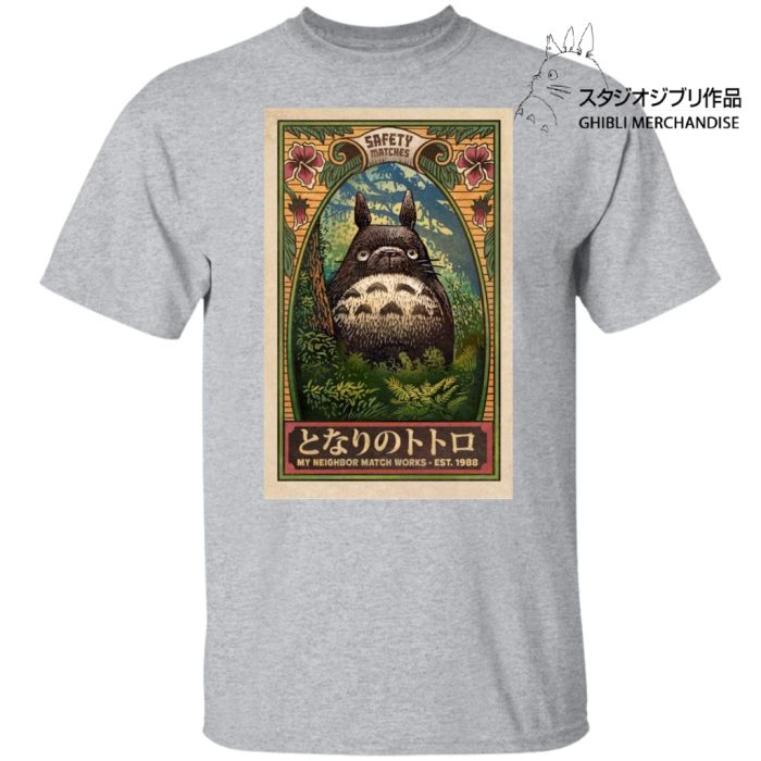 My Neighbor Totoro Safety Matches 1988 T Shirt