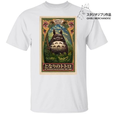 My Neighbor Totoro Safety Matches 1988 T Shirt