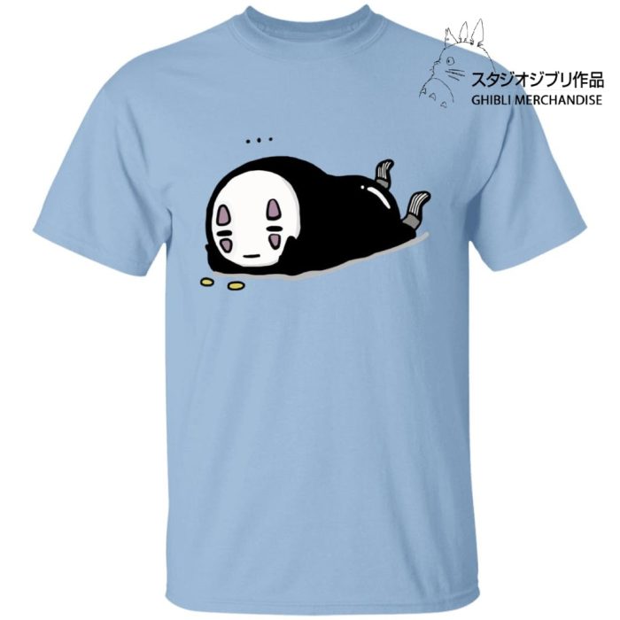 No Face Kaonashi Lying T Shirt