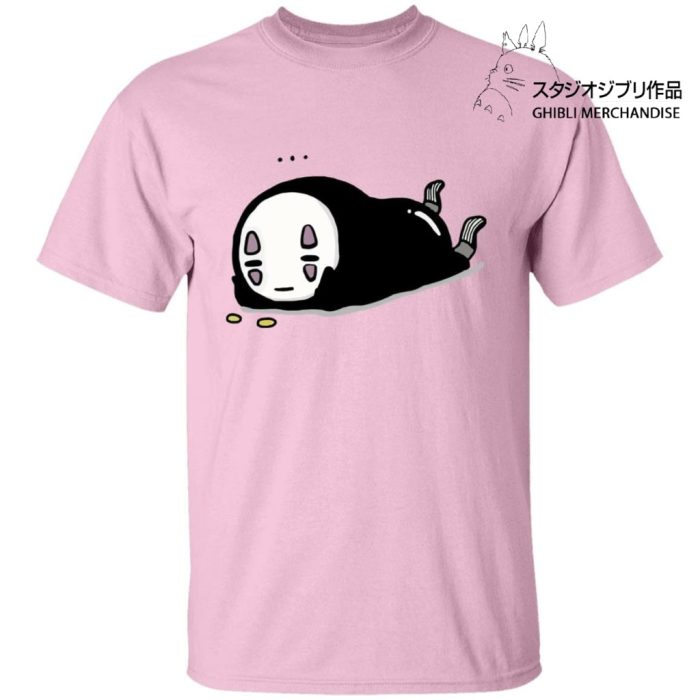 No Face Kaonashi Lying T Shirt