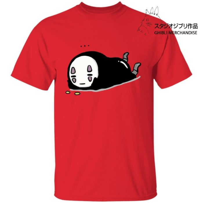 No Face Kaonashi Lying T Shirt