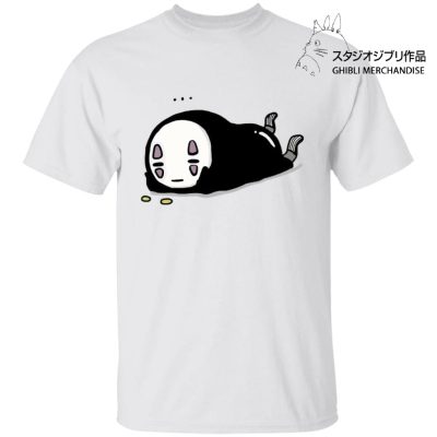 No Face Kaonashi Lying T Shirt