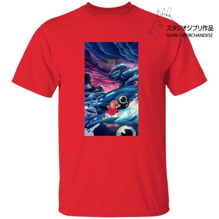 Ponyo 2008 Illustration T Shirt