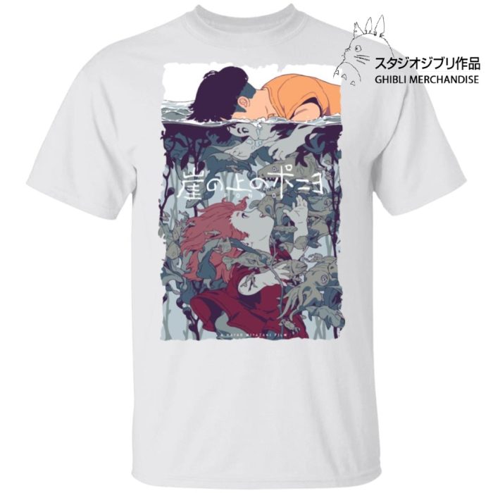 Ponyo and Sosuke Creative Art T Shirt Unisex