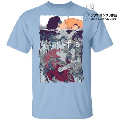 Ponyo and Sosuke Creative Art T Shirt Unisex