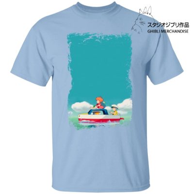 Ponyo and Sosuke on Boat T Shirt