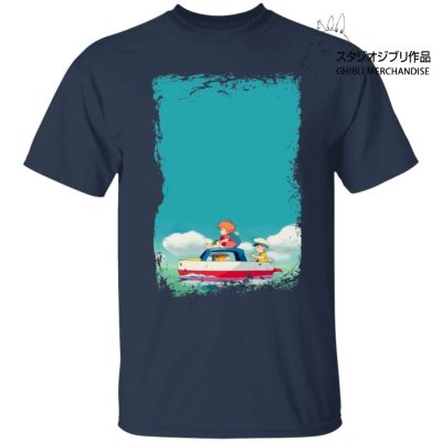 Ponyo and Sosuke on Boat T Shirt