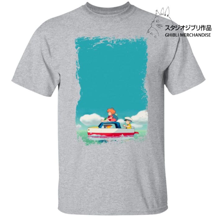 Ponyo and Sosuke on Boat T Shirt