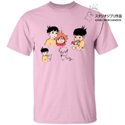 Ponyo and Sosuke Sketch T Shirt