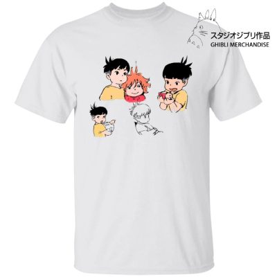 Ponyo and Sosuke Sketch T Shirt