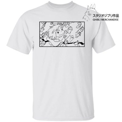 Ponyo - Freedom Sketch T Shirt