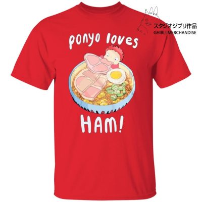 Ponyo Loves Ham T Shirt