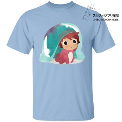 Ponyo Water Color T Shirt