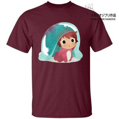 Ponyo Water Color T Shirt