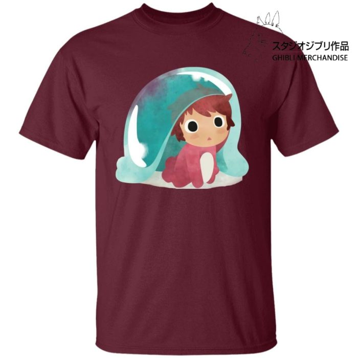 Ponyo Water Color T Shirt