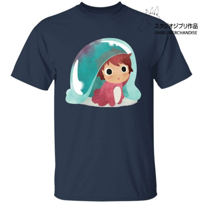 Ponyo Water Color T Shirt