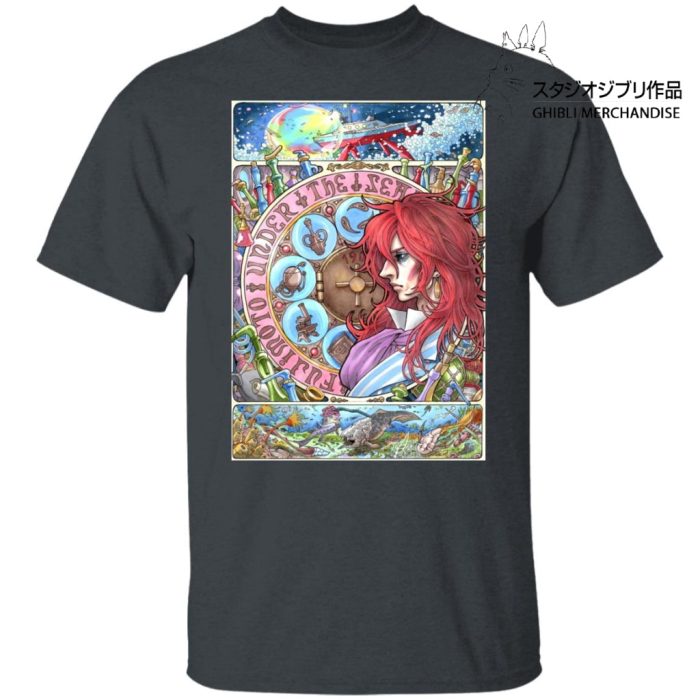 Ponyo's Father Portrait Art T Shirt