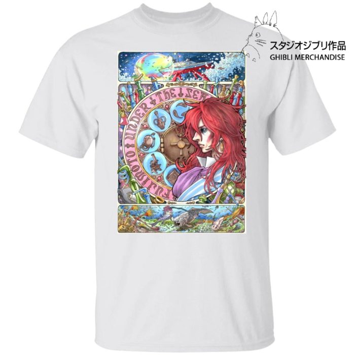 Ponyo's Father Portrait Art T Shirt