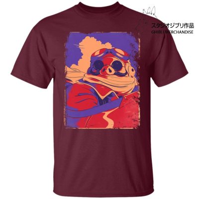 Porco Rosso Retro T Shirt