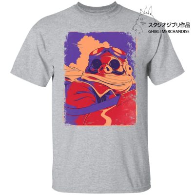 Porco Rosso Retro T Shirt