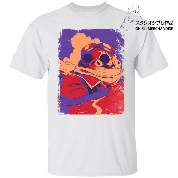 Porco Rosso Retro T Shirt