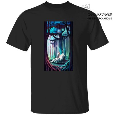 Princess Mononoke 1997 Illustration T Shirt