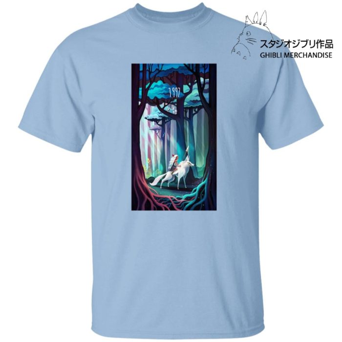 Princess Mononoke 1997 Illustration T Shirt