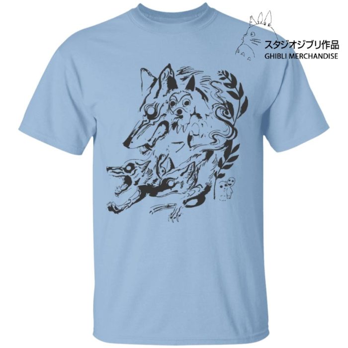 Princess Mononoke and The Wolf Creative Art T Shirt Unisex