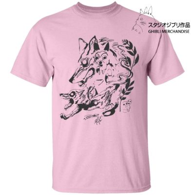 Princess Mononoke and The Wolf Creative Art T Shirt Unisex