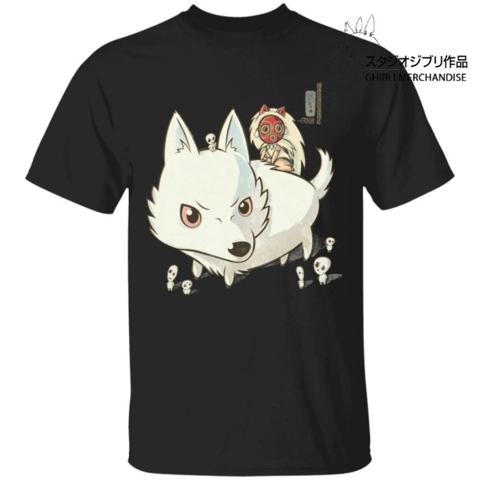 Princess Mononoke and The Wolf Cute Chibi Version T Shirt