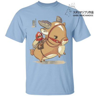 Princess Mononoke Ashitaka  and Yakul Chibi T Shirt