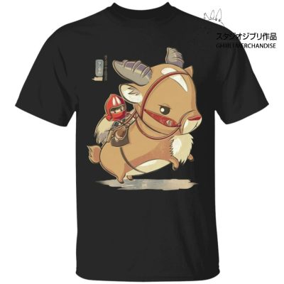 Princess Mononoke Ashitaka  and Yakul Chibi T Shirt