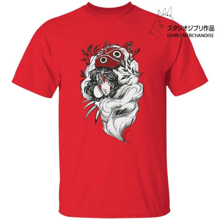 Princess Mononoke Black and White Fanart T Shirt