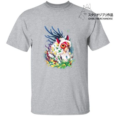 Princess Mononoke Colorful Portrait T Shirt