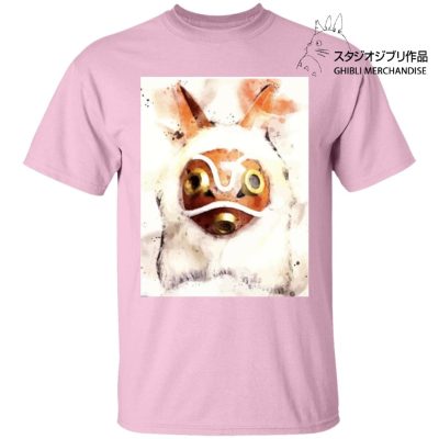 Princess Mononoke Mask Watercoloured Classic T Shirt