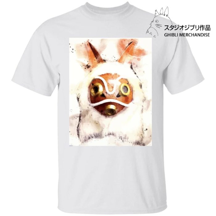 Princess Mononoke Mask Watercoloured Classic T Shirt