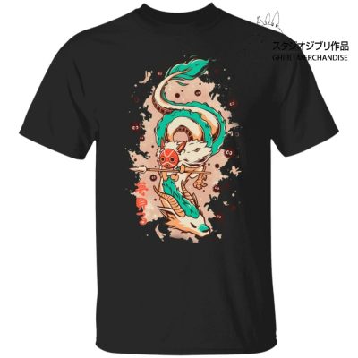 Princess Mononoke on the Dragon T Shirt