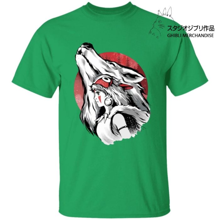 Princess Mononoke - Red Moon T Shirt