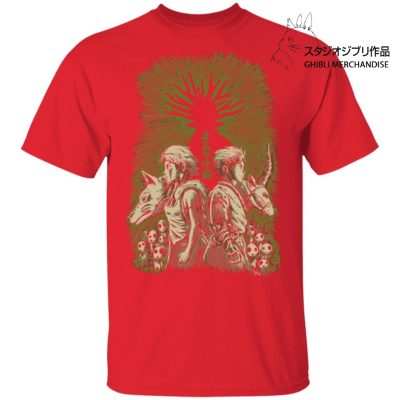 Princess Mononoke - San and Ashitaka T Shirt Unisex