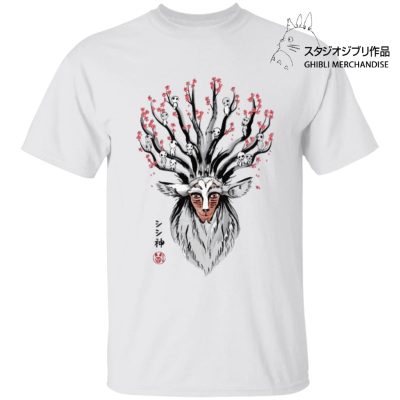 Princess Mononoke - Shishigami and Sakura T Shirt