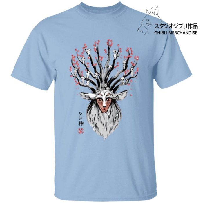 Princess Mononoke - Shishigami and Sakura T Shirt