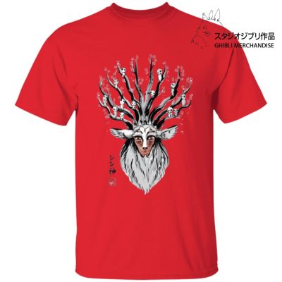 Princess Mononoke - Shishigami and Sakura T Shirt