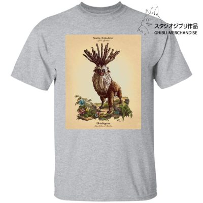 Princess Mononoke - Shishigami Day Time Detailed T Shirt