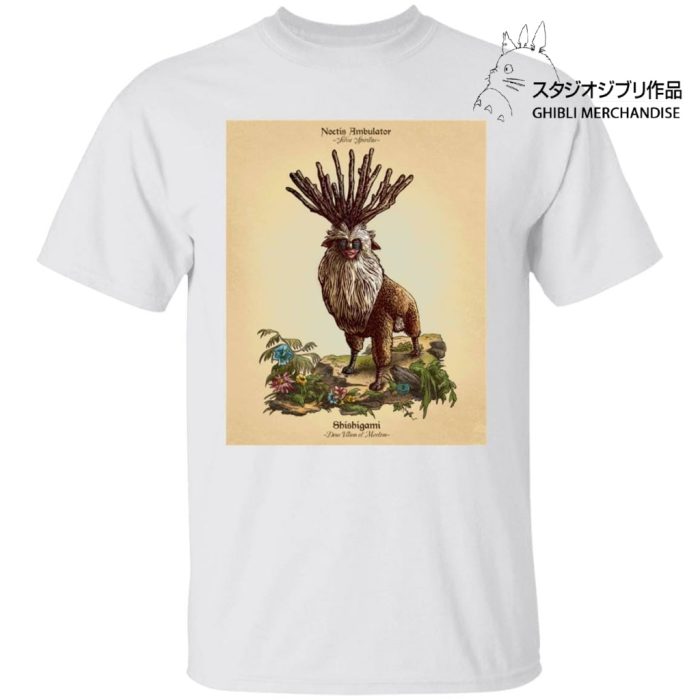 Princess Mononoke - Shishigami Day Time Detailed T Shirt