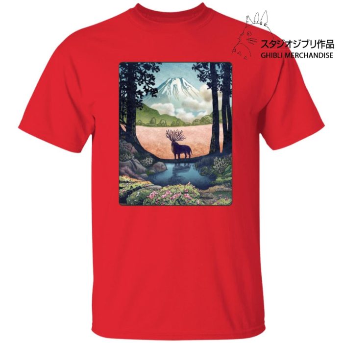 Princess Mononoke - Shishigami Day Time Landscape T Shirt